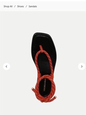 Veronica Beard Carmina Para cord Sandals